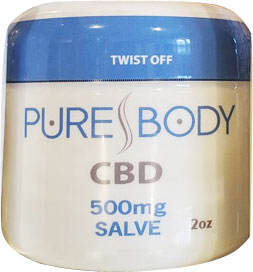 500mg CBD Topical Salve